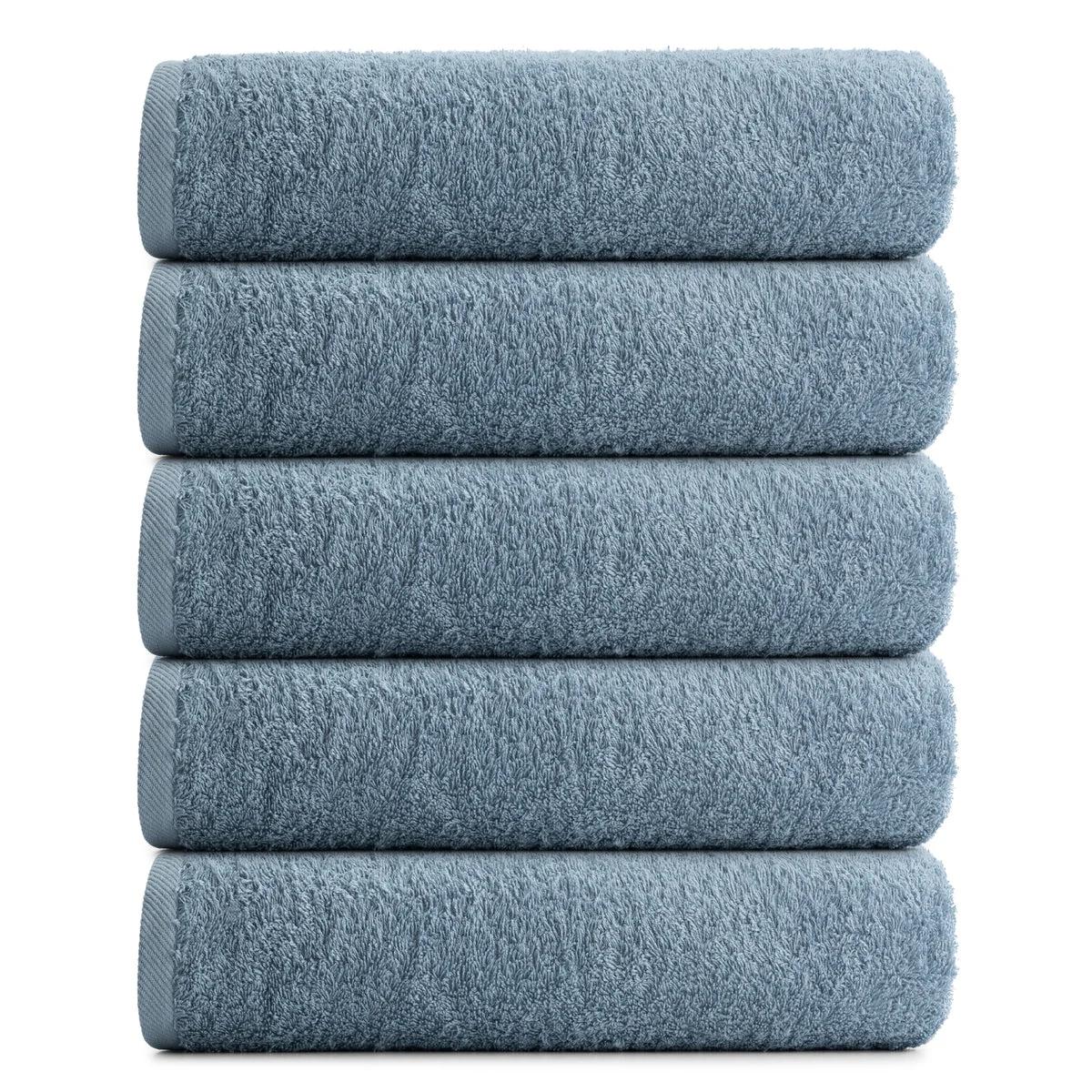 Basic Katoen. Airy Blue